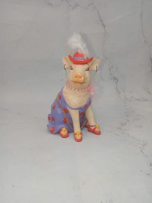 £14.68 • Buy Fashionista Pig Figurine
