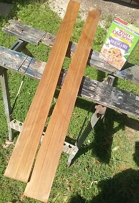 2Pcs 36 X 2 1/2  X 7/8  Quartersawn Old Growth Ancient Sinker Cypress Craft Wood • $99
