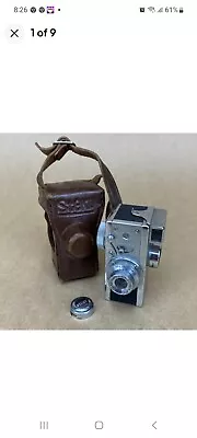 Steky 16mm Subminiature Camera W/ 25mm 3.5 & Leather Case  • $50