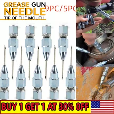 9X/5X Lubricated Bearings And Universal Joints  Grease Gun Needle Nose Adapter • $6.45