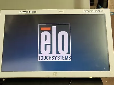 Clean ELO 19  Touchscreen Medical Monitor Tyco Model ET1919LM-7CNA-1-WH-G • $199