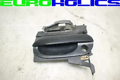 OEM BMW E38 740il 99-01 Left Front Driver Exterior Door Handle Black W/Frame • $79.99