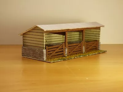 OO Gauge Scratch-built Beautifully Detailed Building - Three-bay Cow Shed  • £18