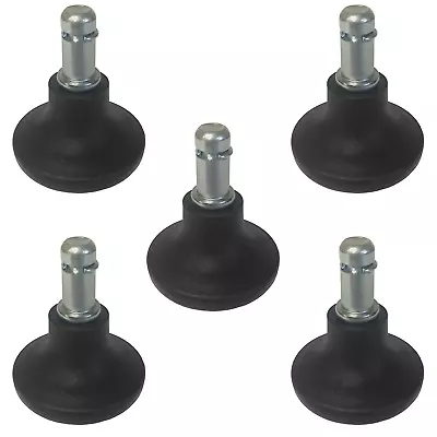 Short Bell Glides For Office Task & Desk Chairs Or Stools - Low Profile - - (5 • $21.24