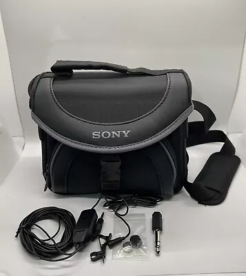 Sony LCS-X20 Video Camera/Camcorder Bag Case With Accessories NWOT • $15.99