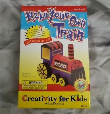 🚂🛤Make Your Own Train Mini Craft Kit - Creativity For Kids  - Decorate And Bui • $9.99