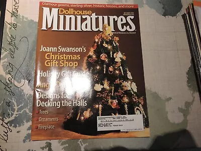 Dollhouse Miniatures Formerly Nutshell News Complete 2004 12 Issues • $10