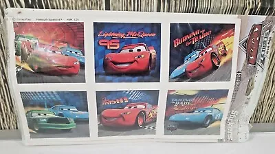 HALLMARK World Of Cars Sticker Sheets Lightning McQueen Plymouth Superbird New • $4.69