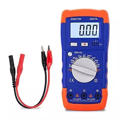 Honeytek A6013L Capacitance Meter Capacitor Electronic Measuring Capacitance ... • $28.03