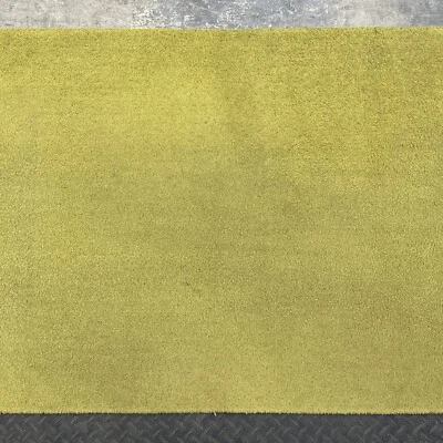 £49.99 • Buy 60s/70s Vintage Like Green Wool Floor Carpet Hallway Runner 367cm Long