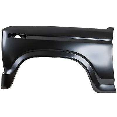 Fender For 1980-1986 Ford F-150 F-250 Front LH Primed Steel W/ Signal Light Hole • $217.67