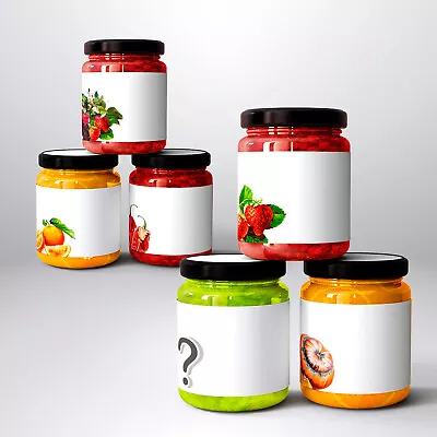 £4.25 • Buy Lima Simple Image Jam Pot Lid Jar Matte Paper Labels Stickers Preserves Conserve