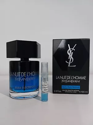 YSL La Nuit De L'Homme Bleu Electrique 2ml Message For More Information • £5.99