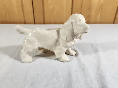 Vintage Cocker Spaniel Dog Pottery Planter Succulent Planter  • $4.75