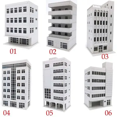 1/160 N Scale Buildings Train Railway Layout Modern House 01~06 Model DIY Select • $16.99