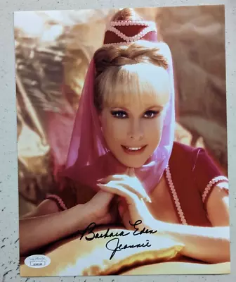 BARBARA EDEN Signed 8x10 PHOTO I Dream Of Jeannie Autograph BAS JSA COA D • $79.20