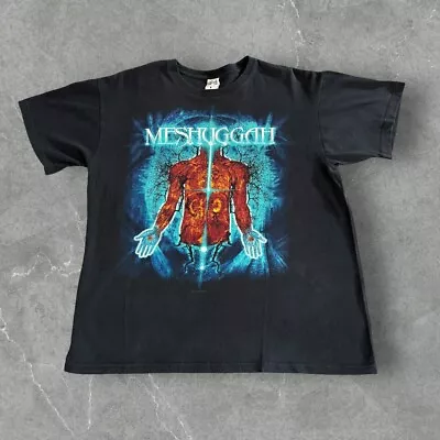 Meshuggah Branches Logo Heavy Metal Band T Shirt Size L LARGE Vintage • $29.99