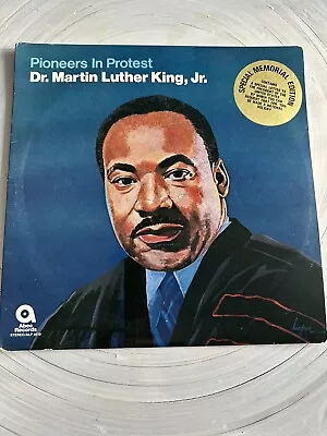 DR. MARTIN LUTHER KING JR. - Pioneers In Protest (VG) Vinyl Record Album LP • $21