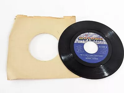 Michael Jackson I Wanna Be Where You Are Got A Good Thing Going 45 Rpm Record • $12.50