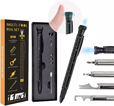 11 In 1 Multi-Tool Pen - Tools For Travel Camping Outdoor Activities And Every • $9.51