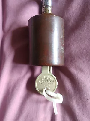 Eagle Lock Corporation IRS Padlock With Key Vintage [03708] • $25