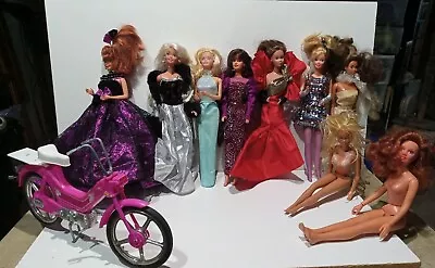 VTG '83 Motor Bike Magic Moves Barbie/Darci Doll Lot Mattel/Kenner No Ear Hole • $99.99