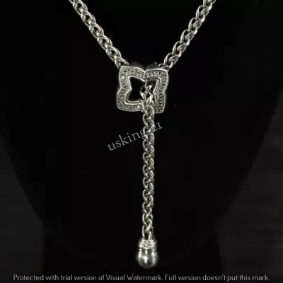 2.00 Ct Simulated Diamond Men's Necklace Chain 14k White Gold Finish • $283.22