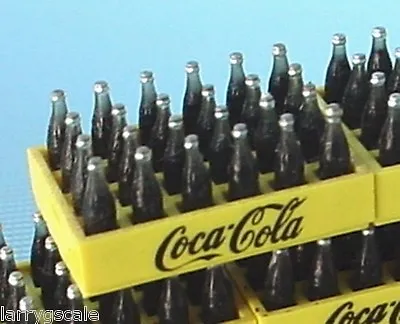 Coca Cola Case Of Quart Bottles 1/48 Scale O Scale Diorama Accessory Items • $1.89