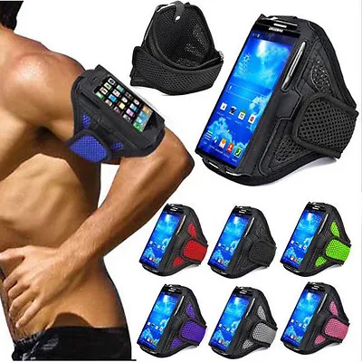 Mesh Gym Sport Running Armband Case Run Cover Holder For Apple IPhone 6 Plus • £2.74