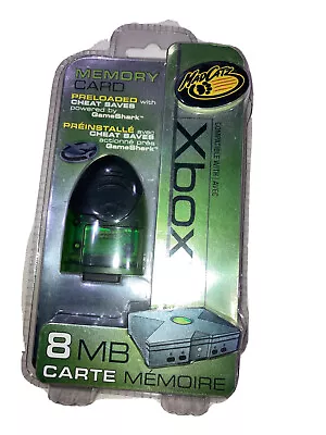 XBOX Memory Card 8 MB Brand New Mad Catz GREEN Clear TRANSLUCENT GameShark! • $65.99