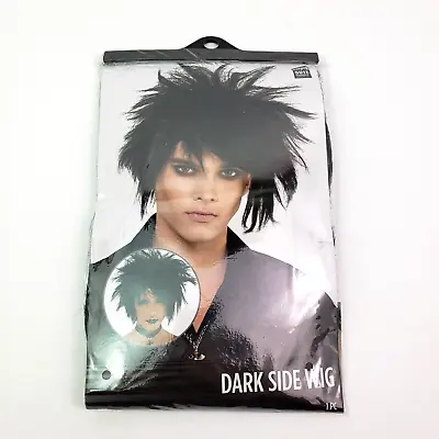 Suit Yourself Costume Co Adult Black Halloween Gothic Crazy Hair Dark Side Wig • $24.13