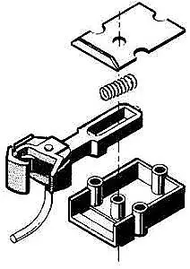 Kadee 930 G Scale Coupler Straight Centerset • $11.99