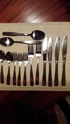 Cambridge MADISON Stainless Flatware  Tablespoons Knives Spoons Forks 13pc  • $11.96