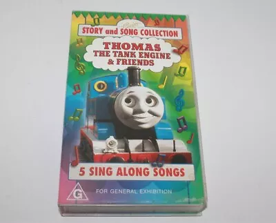 Thomas The Tank Engine & Friends Story & Song Collection VHS Video 1996 • $9.99