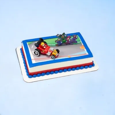 Decopac Cake Topper ~ Mickey And The Roadster Racers ~ Reusable • $8