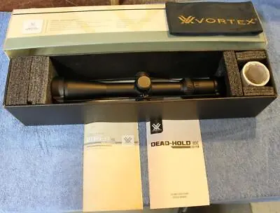 NEW Vortex Viper HS 4-16x44 Riflescope Dead-Hold BDC MOA Reticle 30mm Tube • $549.99