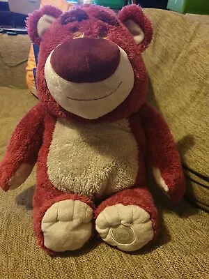 Disney Store Toy Story Lotso Bear Soft Toy Plush 15  Smells Of Strawberry  • £14.99