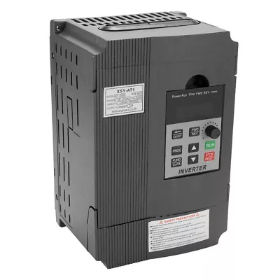 2.2KW Single To 3 Phase Variable Frequency Drive Inverter VFD 2HP 220V Z4G5 • $73.99