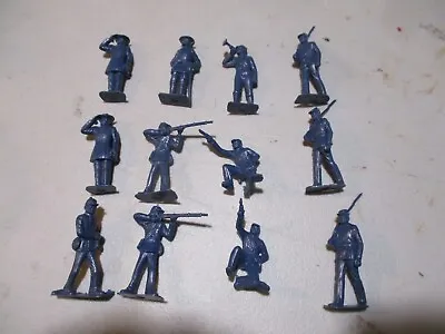 Marx Plastic 60mm Warriors Of The World ACW Union Infantry Figure Lot • $12