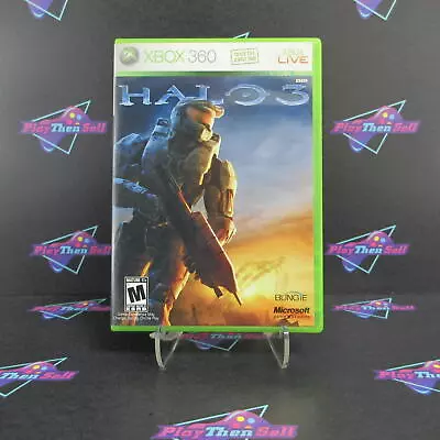 Halo 3 Xbox 360 + Poster - Complete CIB • $29.95