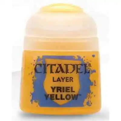 Warhammer Citadel Colour ﻿﻿﻿﻿﻿﻿Yriel Yellow 12ml (Layer) Paint Pot [22-01] • £3.69