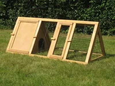 Bunny Business Apex Run With Enclosure Rabbit/ Guinea Run Hutch 4 Ft Apex • £49.99