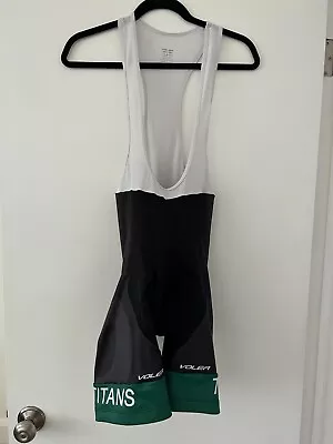 VOLER Mt Bike Bib In Mens Size M Green Mt. Olympus Titans • $29.99