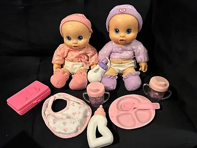 Baby Alive 2007  Two Dolls + Miscellaneous Accessories • $50