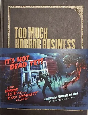 Kirk Hammett Too Much Horror Business Signed Book Numbered Autographed Metallica • £475.07