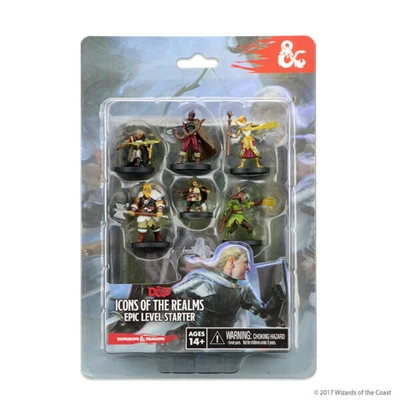£28.49 • Buy D&D Icons Of The Realms Miniatures: Epic Level Starter Set  [New & Sealed]