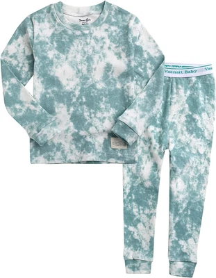 $23.44 • Buy VAENAIT BABY 12M-12 Toddler Kids Boys Girls 100% Cotton Marbling Sung Fit Sleepw