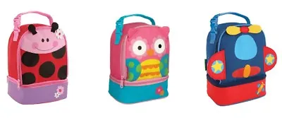 BEST PRICE Kids Childs Lunch Pal Stephen Joseph Insulated Picnic Bag Box School  • £8.50