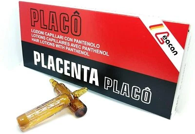 £13.99 • Buy PLACENTA PLACO AMPOULES FOR HAIR GROWTH LOTIONS WITH PANTHENOL 12x 10ml 