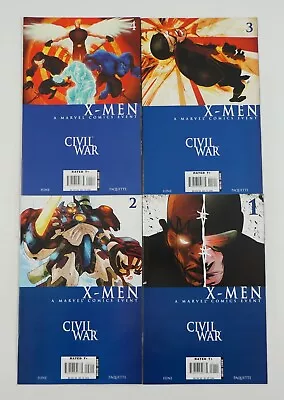 Civil War: X-Men #1-4 VF Complete Series - David Hine - Marvel Comics 2 3 • $9.99